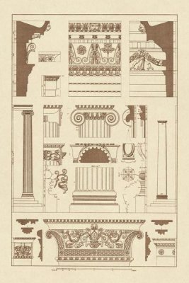 J. Buhlmann - Entablatures and Capitals