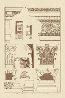 J. Buhlmann - Entablatures, Capitals and Bases