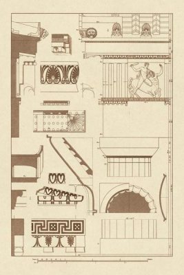 J. Buhlmann - Details of Parthenon at Athens