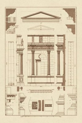 J. Buhlmann - Pediment of Temple at Assisi