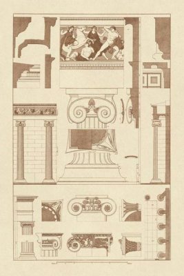 J. Buhlmann - Ionic Orders and Capitals, Polychrome