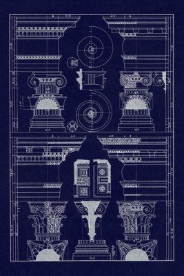 J. Buhlmann - Pediments of the Renaissance (Blueprint)