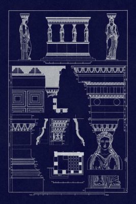 J. Buhlmann - Porch of the Caryatids (Blueprint)