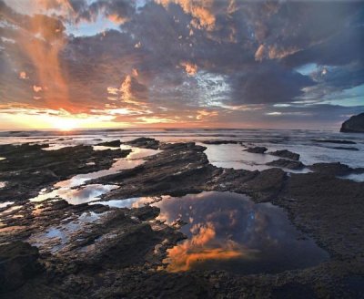 Tim Fitzharris - Pelada Beach at sunset, Costa Rica