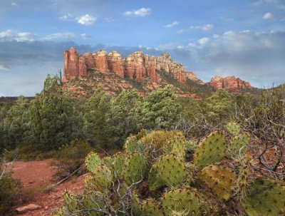 Tim Fitzharris - Coffee Pot Rock near Sedona, Arizona