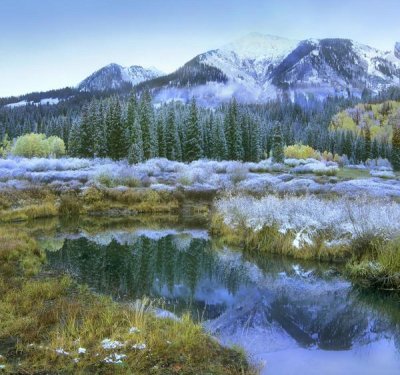 Tim Fitzharris - Pond and Avery Peak, San Juan Mountains, Colorado