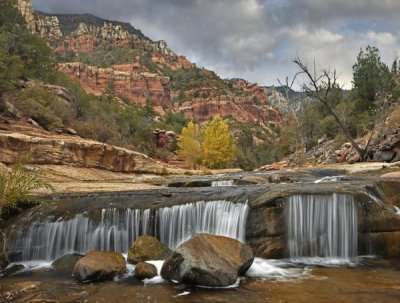 Tim Fitzharris - Oak Creek in Slide Rock State Park near Sedona, Arizona