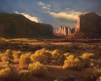 Tim Fitzharris - Camel Butte rising out of desert, Monument Valley, Arizona