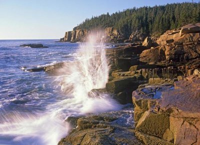 Tim Fitzharris - Atlantic Coast near Thunder Hole, Acadia National Park, Maine