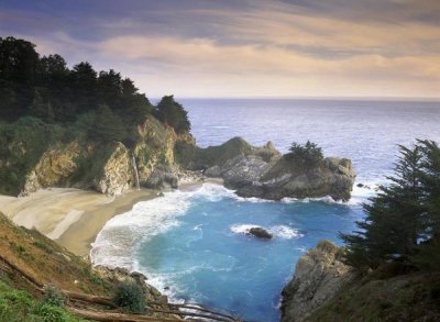 Tim Fitzharris - McWay Cove and McWay Falls, Julia Pfieffer-Burns State Park, California
