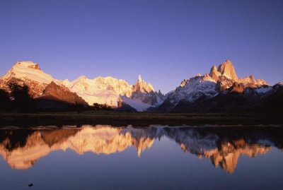 Colin Monteath - Cerro Torre and Mount Fitzroy