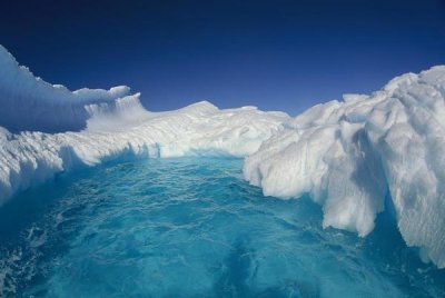 Colin Monteath - Sculpted iceberg, Terre Adelie Land, east Antarctica