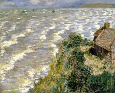 Claude Monet - Rising Tide at Pourville (Marée montante à Pourville), 1882