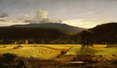 Jasper Francis Cropsey - Bareford Mountains, West Milford, New Jersey, 1850