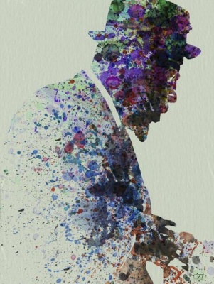 NAXART Studio - Thelonious Monk Watercolor 1