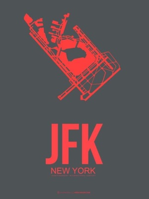 NAXART Studio - JFK New York Poster 2