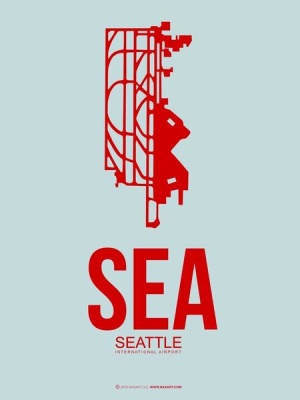 NAXART Studio - SEA Seattle Poster 1