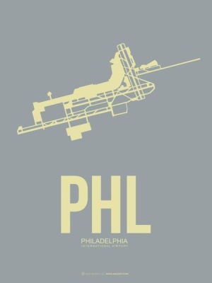 NAXART Studio - PHL Philadelphia Poster 1