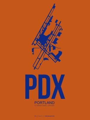 NAXART Studio - PDX Portland Poster 1