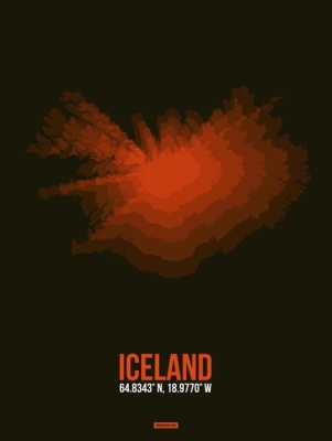 NAXART Studio - Iceland Radiant Map 1