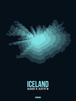 NAXART Studio - Iceland Radiant Map 2