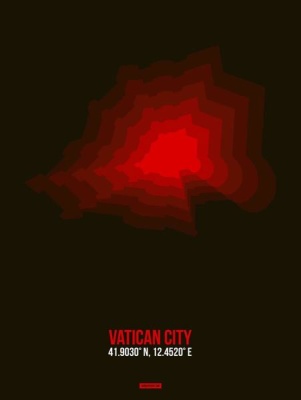 NAXART Studio - Vatican City Radiant Map 1