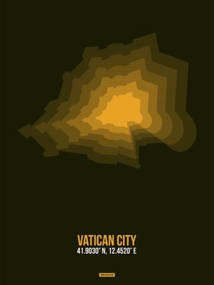 NAXART Studio - Vatican City Radiant Map 2