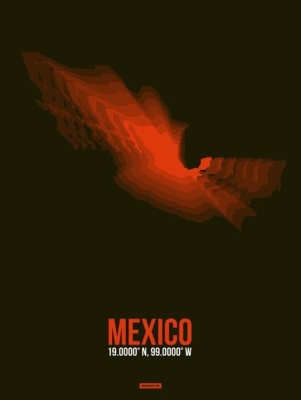 NAXART Studio - Mexico Radiant Map 3