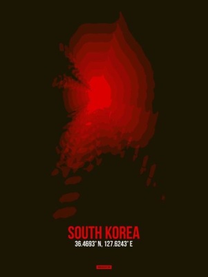 NAXART Studio - South Korea Radiant Map 1