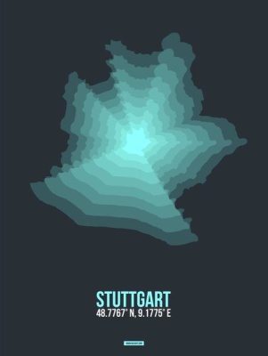 NAXART Studio - Stuttgart Radiant Map 1