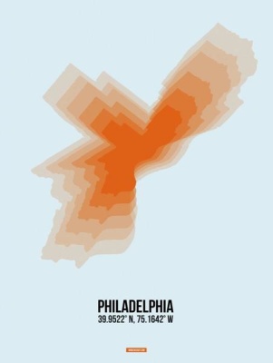 NAXART Studio - Philadelphia Radiant Map 1