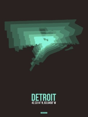 NAXART Studio - Detroit Radiant Map 4