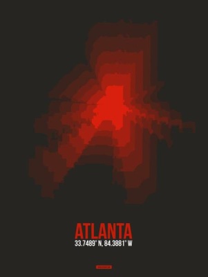 NAXART Studio - Atlanta Radiant Map 3