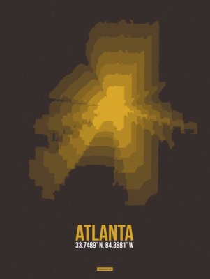 NAXART Studio - Atlanta Radiant Map 4