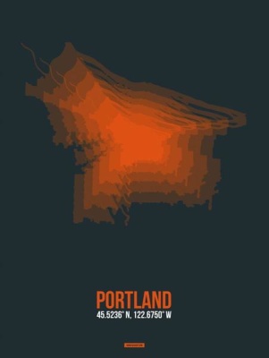 NAXART Studio - Portland Radiant Map 3
