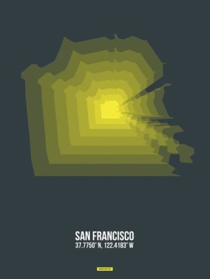 NAXART Studio - San Francisco Radiant Map 1