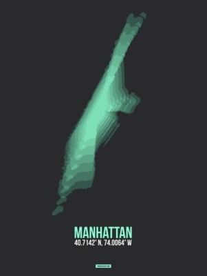 NAXART Studio - Manhattan Radiant Map 2