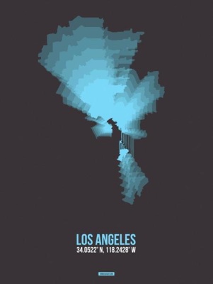 NAXART Studio - Los Angeles Radiant Map 3