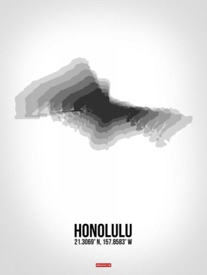 NAXART Studio - Honolulu Radiant Map 6