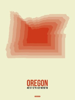 NAXART Studio - Oregon Radiant Map 2