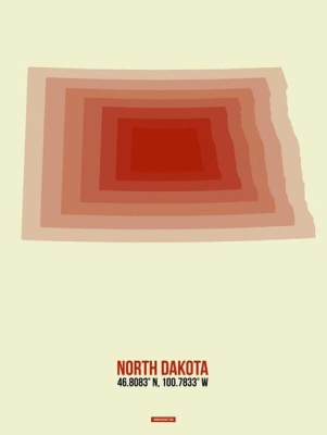 NAXART Studio - North Dakota Radiant Map 3