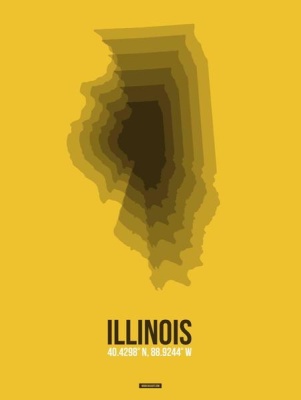 NAXART Studio - Illinois Radiant Map 3