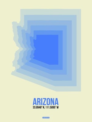 NAXART Studio - Arizona Radiant Map 2