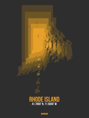 NAXART Studio - Rhode Island Radiant Map 4