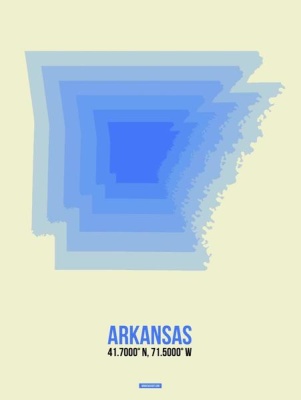 NAXART Studio - Arkansas Radiant Map 2