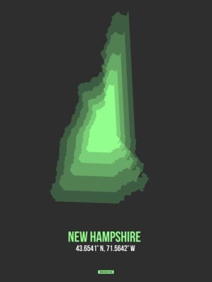 NAXART Studio - New Hampshire Radiant Map 6