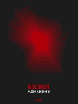 NAXART Studio - Wisconsin Radiant Map 6