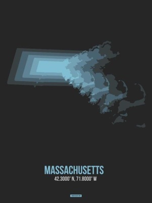 NAXART Studio - Massachusetts Radiant Map 6