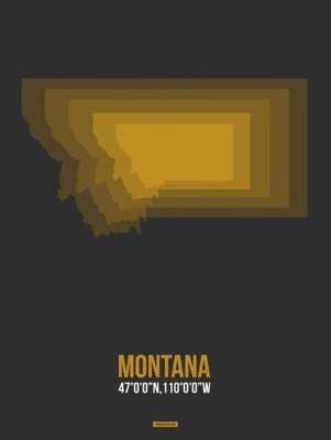 NAXART Studio - Montana Radiant Map 4