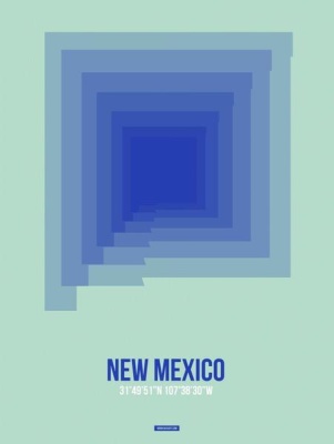NAXART Studio - New Mexico Radiant Map 1
